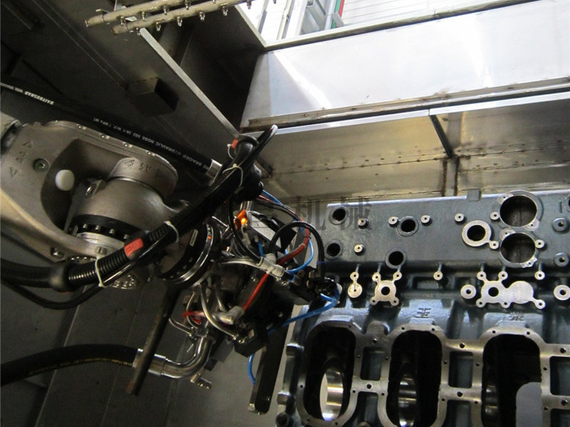 机器人吹干系统