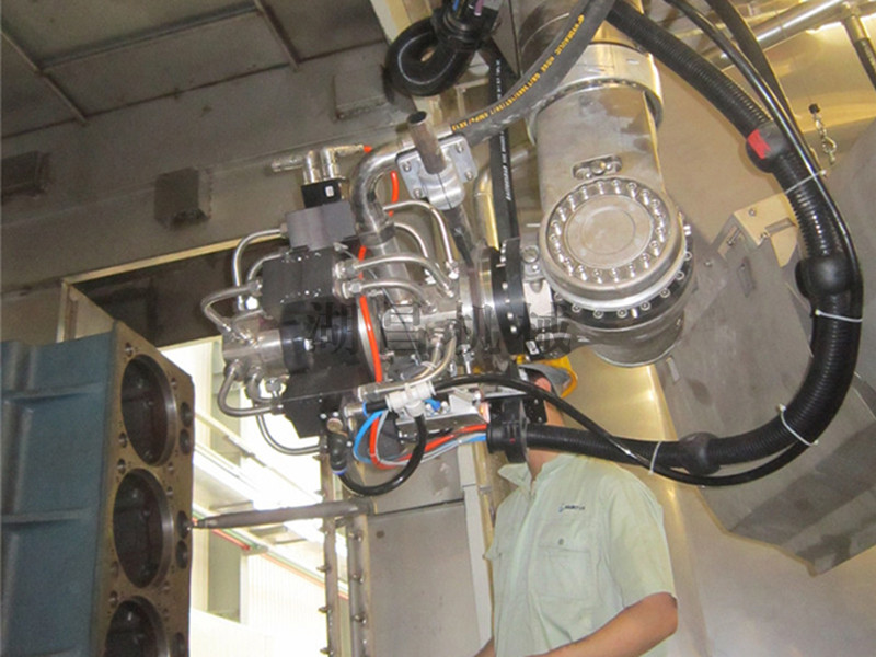 机器人对位模拟清洗1